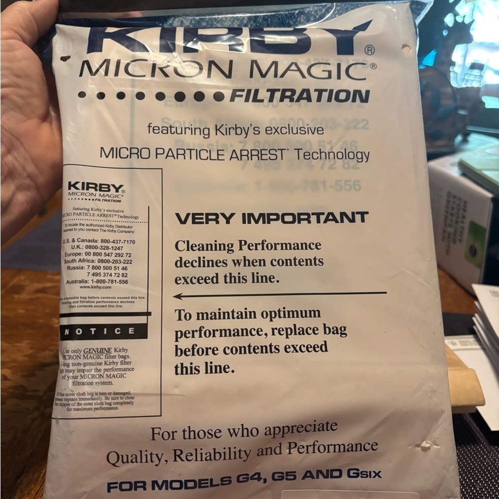 Kirby Micron Magic Filtration Bags